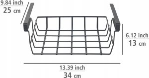 Wenko Podwieszany koszyk pod półkę KLEA 6