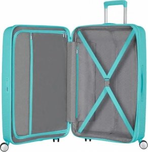 Hama 88473 8864 WALIZKA AMERICAN TOURISTER SOUNDBOX SPINNER 67/24 TSA EXP POOLSIDE BLUE 2