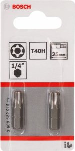 Bosch T40H Security Torx(r) screwdriver bit extra hard Bosch 2608522015 1