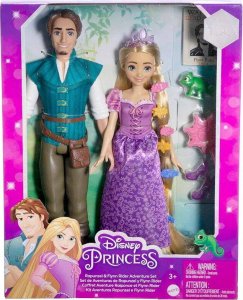 Lalka Barbie Mattel DISNEY ROSZPUNKA I FLYNN RAJTAN ZEST HLW39 WB4 1