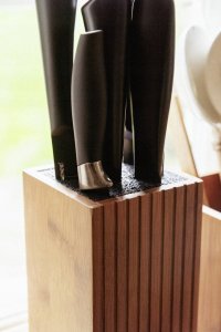 Wenko Bambusowy stojak na noże MERA 3