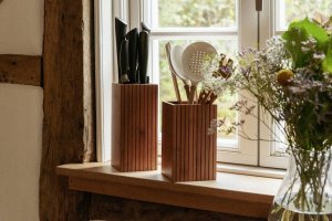 Wenko Bambusowy stojak na noże MERA 4