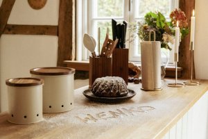 Wenko Bambusowy stojak na noże MERA 5