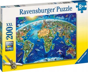 Ravensburger RAVENSBURGER dėlionė Big Wide World 200vnt, 12722 1