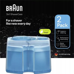 Braun Braun 3-in-1 ShaverCare Reinigungskartuschen 2er Pack 1