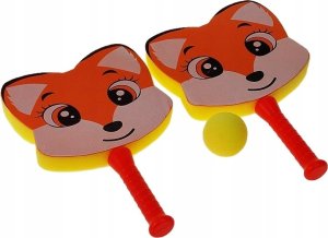 Adar Zestaw rakietek piankowych Lis z piłeczk± 2