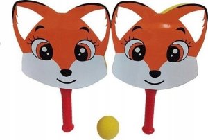 Adar Zestaw rakietek piankowych Lis z piłeczk± 5