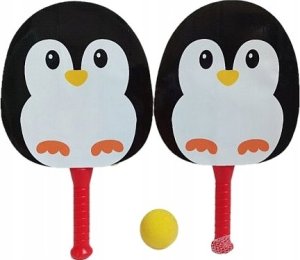Adar Zestaw rakietek piankowych Pingwin z piłeczk± 3