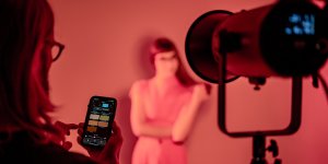 Lampa studyjna Newell NEWELL Mitra 180 Lampa LED RGB 11