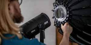 Lampa studyjna Newell NEWELL Mitra 180 Lampa LED RGB 14