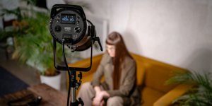 Lampa studyjna Newell NEWELL Mitra 180 Lampa LED RGB 5