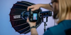 Lampa studyjna Newell NEWELL Mitra 180 Lampa LED RGB 9