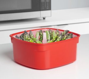 Sistema Mikrofalowy parowar o pojemności 2400 ml 6