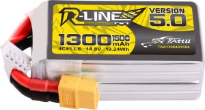 Tattu Akumulator Tattu R-Line Version 5.0 1300mAh 14.8V 150C 4S1P Lipo z konektorem XT60 Plug 1