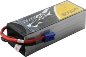 Tattu Akumulator Tattu 8000mAh 22.2V 25C 6S1P Lipo z konektorem EC5 1