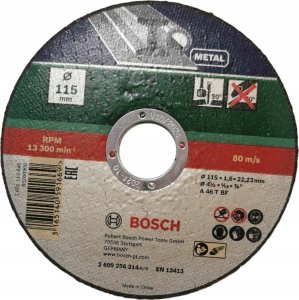 Bosch Bosch SKÆRESKIVE METAL 115X1,6MM LIGE 1