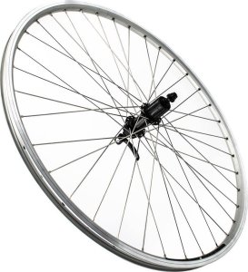 Shimano Tylne koło rowerowe Shimano Cues, Sapim, AlexRims DH19, 28", 36H, srebrne 1