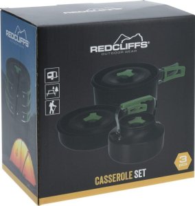 Redcliffs MENAŻKA 3W1 GARNEK PATELNIA CZAJNIK TURYSTYCZNY REDCLIFFS 7