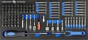 Högert Technik HOGERT SET OF SCREWDRIVE TIPS 107 pcs. 1