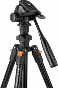 Statyw K&F Statyw video Concept K234A0 z głowicą 3D i uchwytem na telefon 5