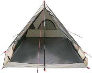 Namiot turystyczny vidaXL Namiot turystyczny, 2-os., zielony, wodoszczelny 5