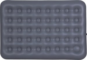 JiLong MATERAC FLOKOWANY 2-OSOBOWY Z WBUDOWANĄ POMPKĄ NOŻNĄ 191x137x22CM 24131 12