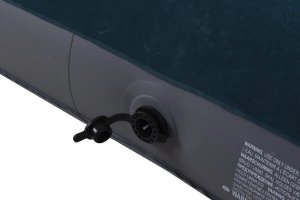 JiLong MATERAC FLOKOWANY 2-OSOBOWY Z WBUDOWANĄ POMPKĄ NOŻNĄ 191x137x22CM 24131 4