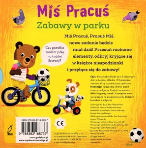 Foksal Miś pracuś Zabawy w parku wyd III 88737 2