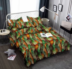 estilex Pościel Satynowa 160X200 Pawie Pióra 20190 4