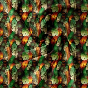 estilex Pościel Satynowa 160X200 Pawie Pióra 20190 5