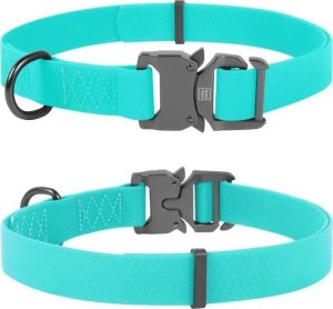 Collar WAU DOG OBROŻA WATERPROOF M 2,0/28-40cm   PVC ŚWIECĄCA W CIEMNOŚCI 1