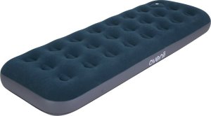 JiLong Materac dmuchany flokowany 1-osobowy z wbudowaną pompką nożną 191x73x22cm (24130) 7