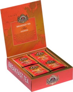 Basilur Basilur BREAKFAST TEA ASIA zestaw herbat 4 smaki w torebkach HERBACIARKA - 40 szt. 1