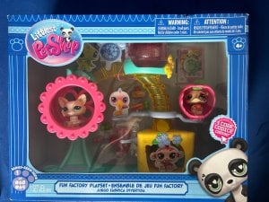 Figurka Hasbro Littlest Pet Shop Zestaw Fabryka zabawy 2 figurki 1