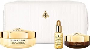 Guerlain Rinkinys odos priežiūrai Guerlain Abeille Royale Set moterims: dieninis veido kremas, 50 ml + naktinis veido kremas, 15 ml + veido aliejus, 15 ml + kosmetinė 1