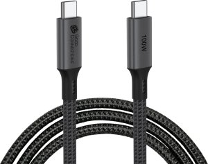 Kabel USB Good Connections USB-C - USB-C 1 m Szary (2402-T010A) 2