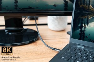 Kabel USB Good Connections USB-C - USB-C 1 m Szary (2402-T010A) 6