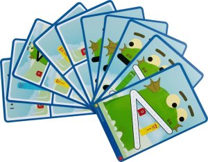 Learning Resources Klocki, Kostki Matematyczne, Waga, Zestaw Blockzee, 76 el. Numberblocks 3