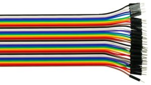 Alcasa kabelmeister Jumper Wire 40-Pin St-St 5er-Set 20cm 2