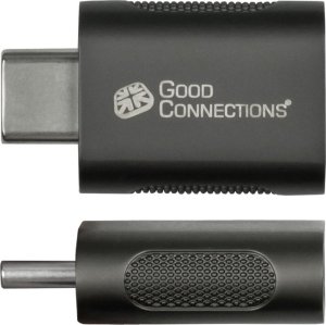 Adapter USB Good Connections USB-A - USB-C Szary  (USB-AD302) 2