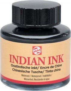 Talens Talens Indian Ink Bottle Black 700 1