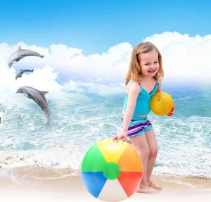 JiLong Piłka plażowa dmuchana 40cm 66001 2