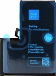 Bateria Blue Star Blue Star HQ Bateria do Iphone 14 PRO MAX 4323 mAh 1