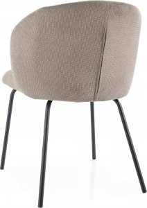 Signal Krzesło tapicerowane KEVIN VARDO beżowe 4