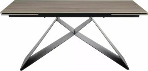 Signal Stół WESTIN CERAMIC (160-240)x90 jasny brąz Sabbia/czarny mat 7
