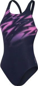 Speedo Damski strój kąpielowy Speedo HYPERBOOM PLMT MSBK AF navy/pink rozmiar 28 1