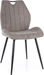 Signal Krzesło tapicerowane ARCO BREGO beżowe 2