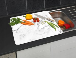 Wenko Wielofunkcyjna płyta kuchenna z hartowanego szkła MARBLE 5
