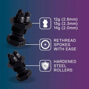 Cyclo Głowica do gwintowania szprych CYCLO SPOKE THREAD ROLLING MACHINE HEAD (13g / 2.3mm) (NEW) 3