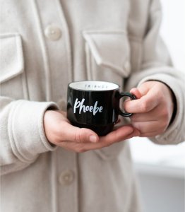 Friends Friends - Zestaw kubków ceramicznych ze stojakiem 150 ml 6 szt. 7